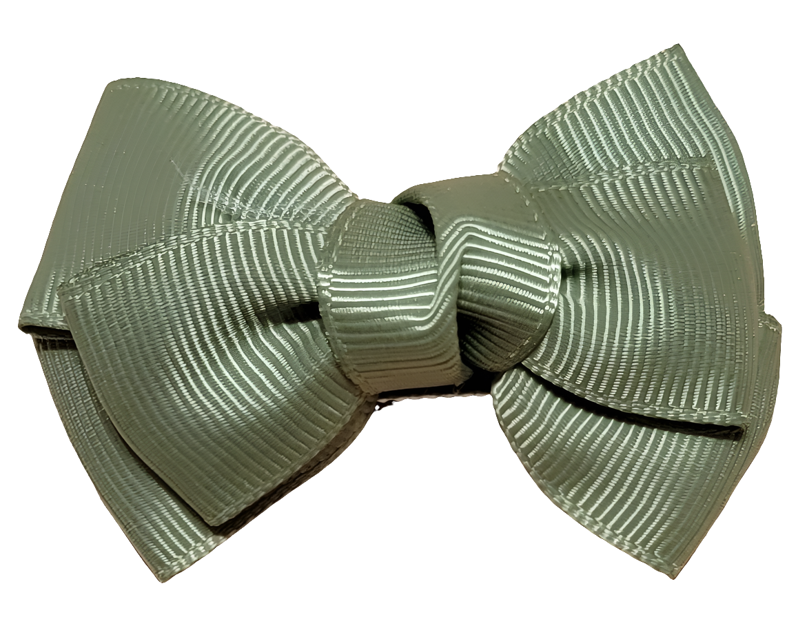 Mini Ribbon Bow Clips