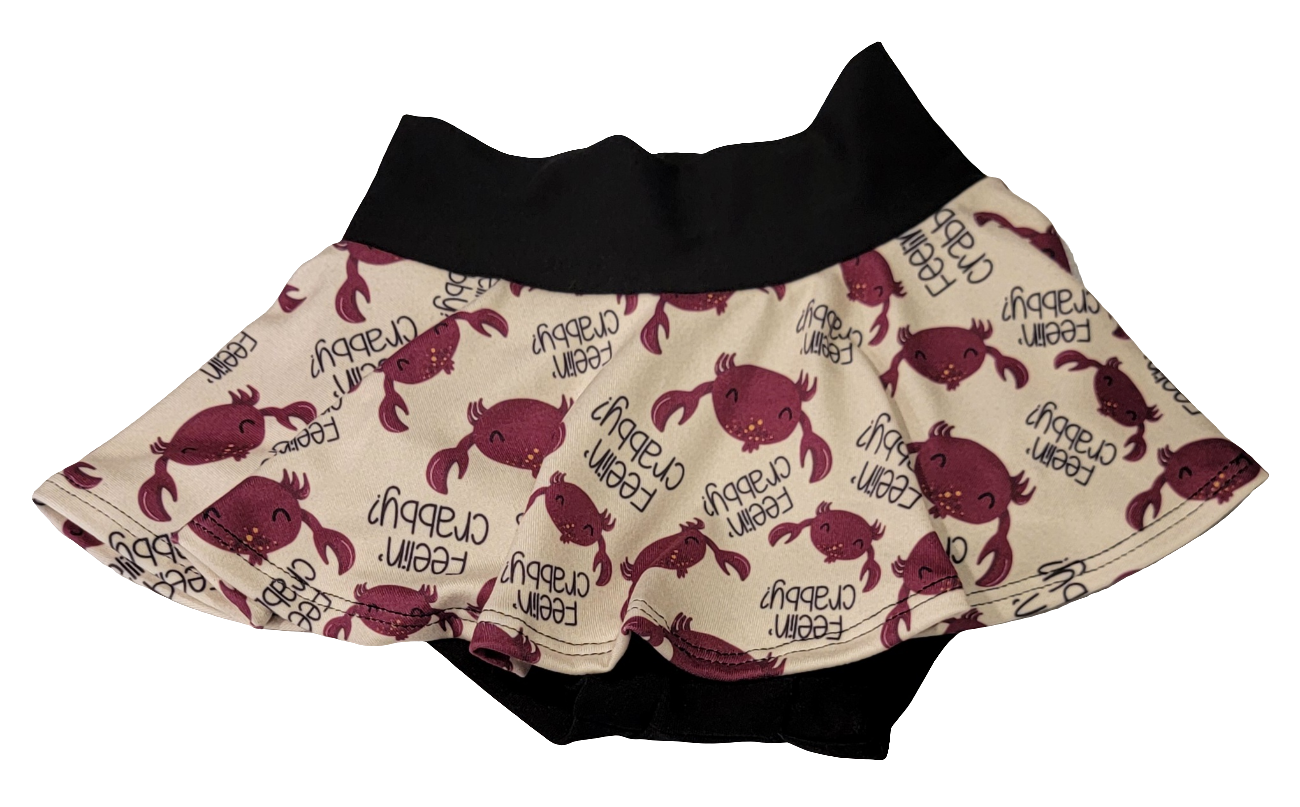 Feelin Crabby Skirted Bummies