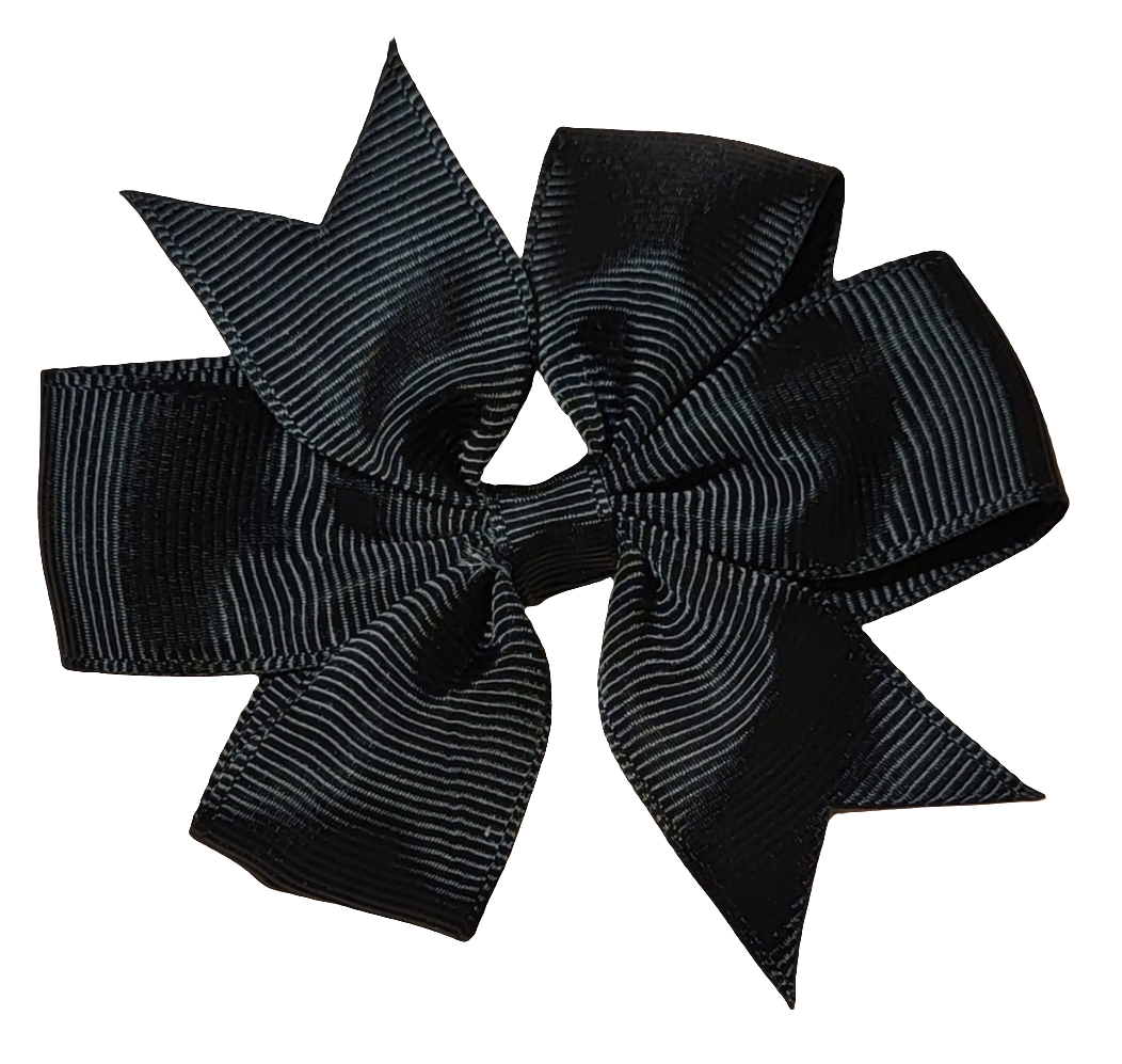 3 Inch Pinwheel Clip Bow