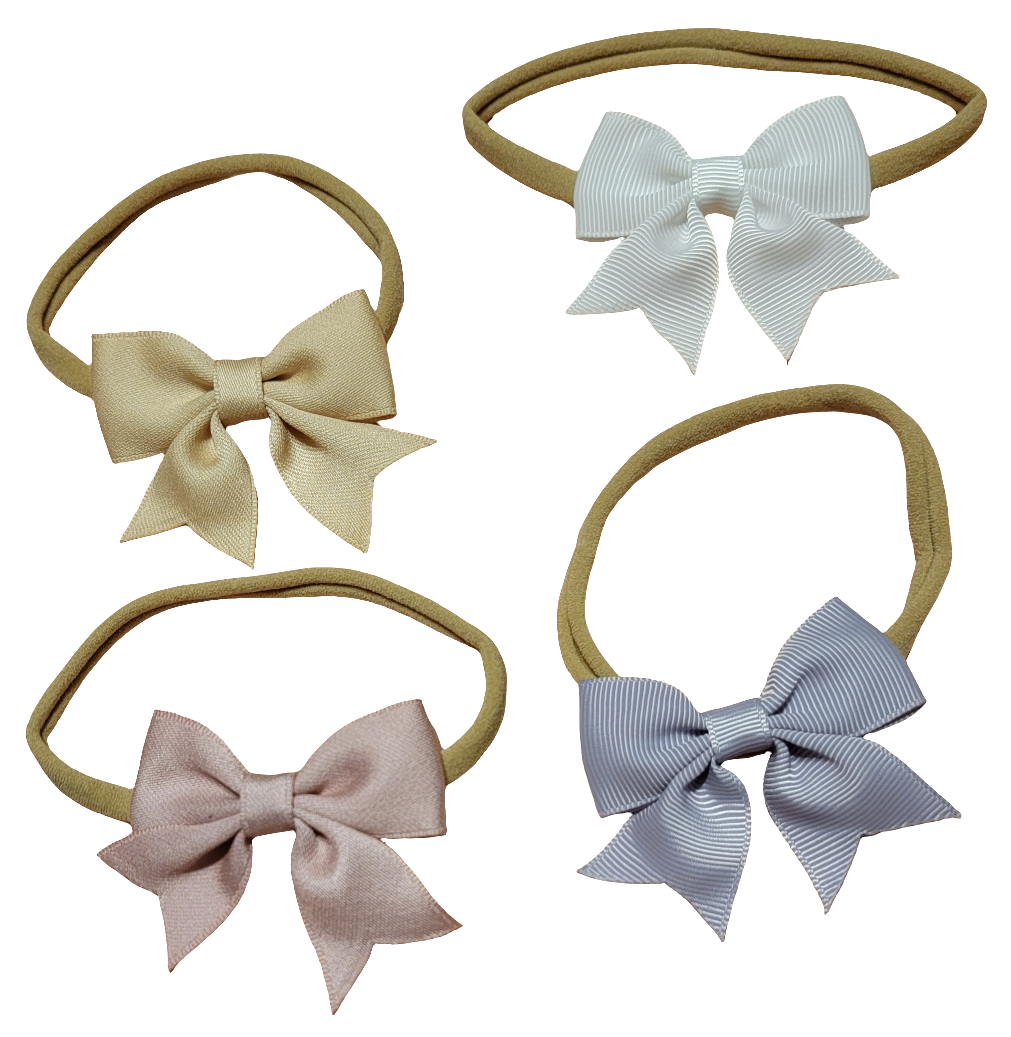 Nylon Headband Bow