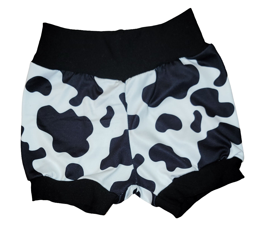 Cow Print Shorts
