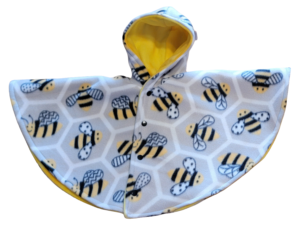 Bee Car Seat Poncho