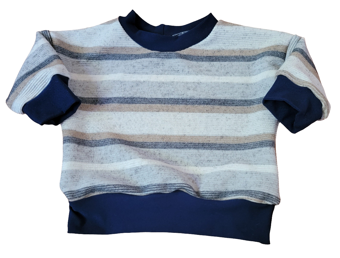 Striped Ribbed Sweater