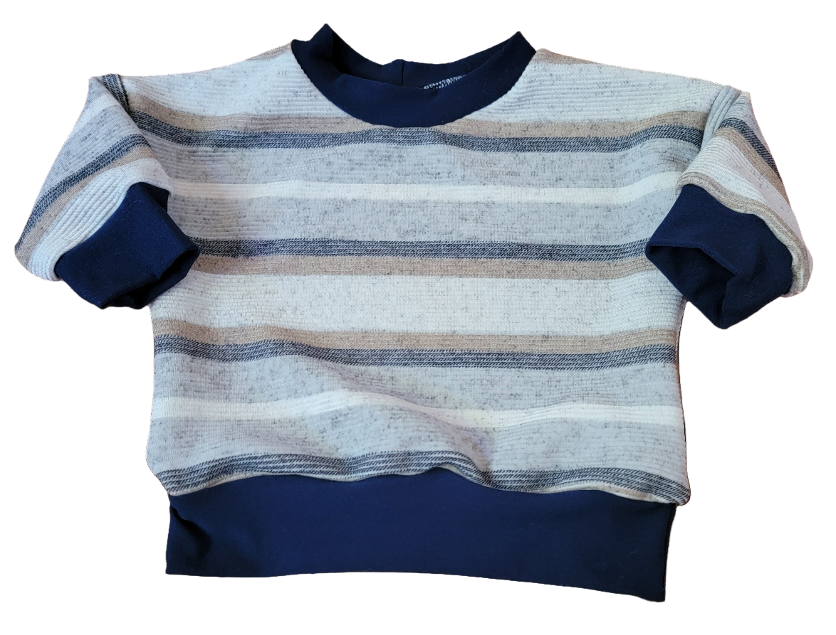 Striped Ribbed Sweater
