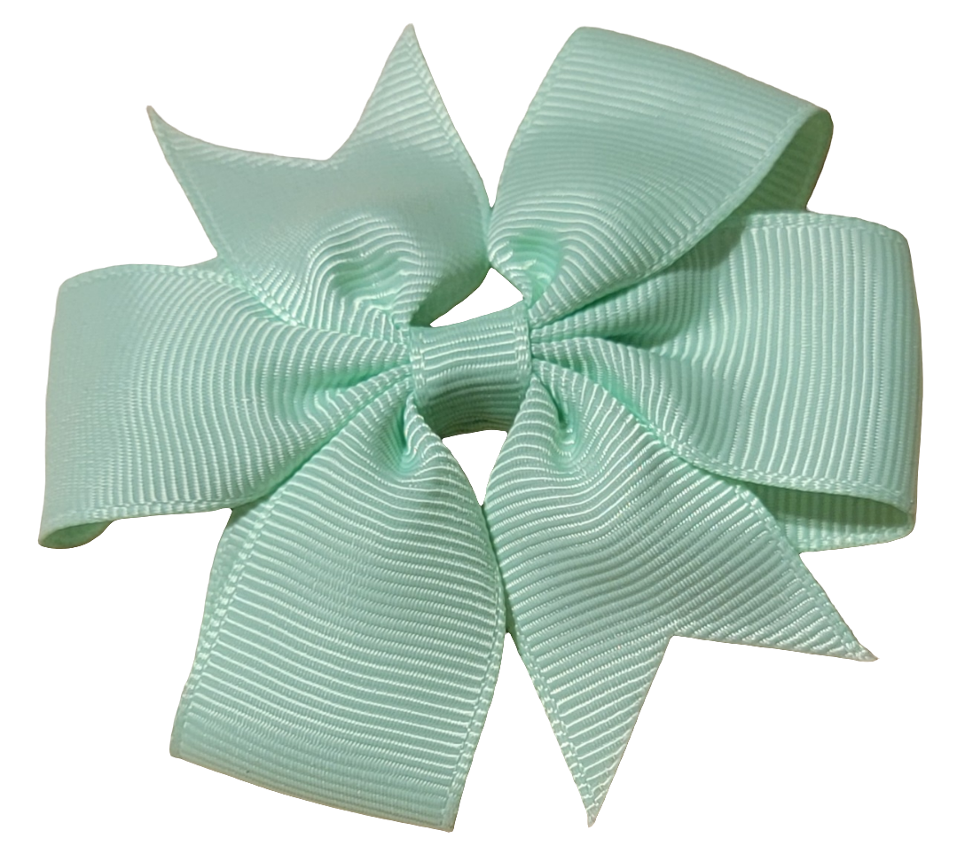 3 Inch Pinwheel Clip Bow