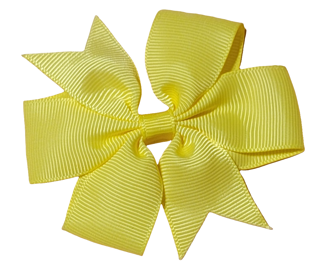 3 Inch Pinwheel Clip Bow