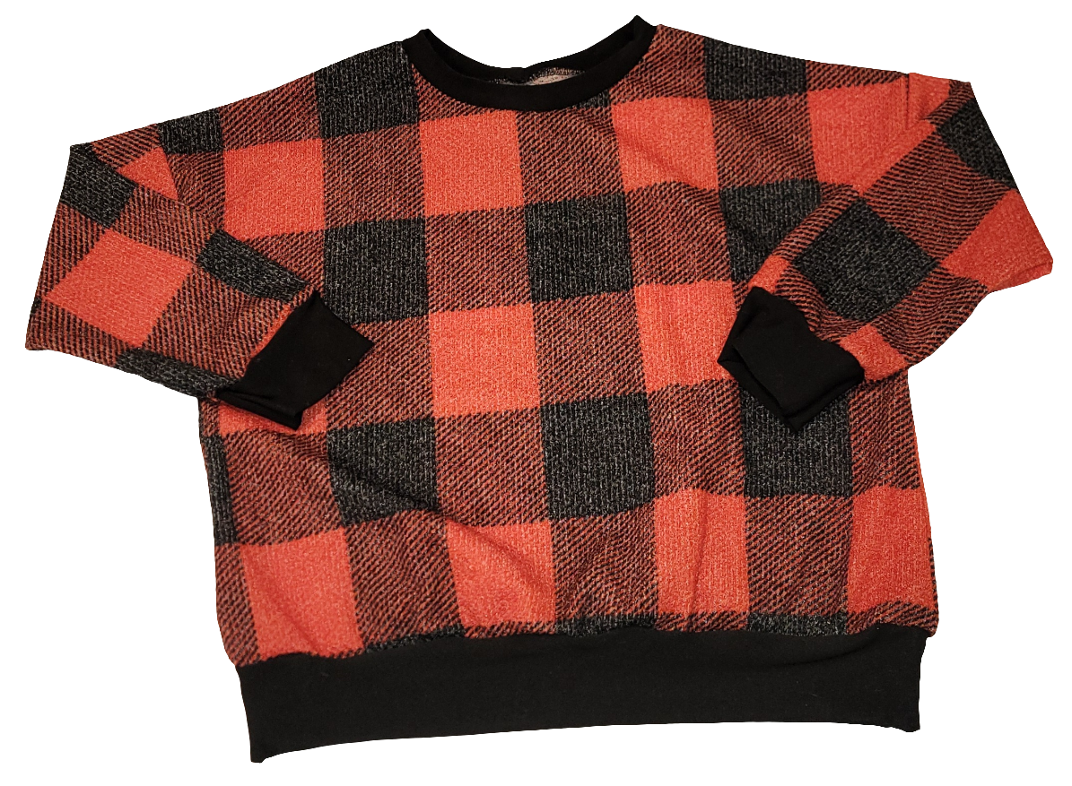 Buffalo Plaid Sweater