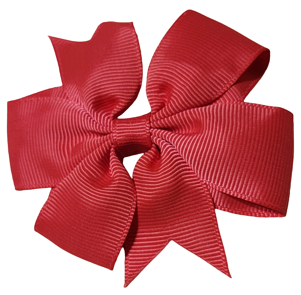 3 Inch Pinwheel Clip Bow