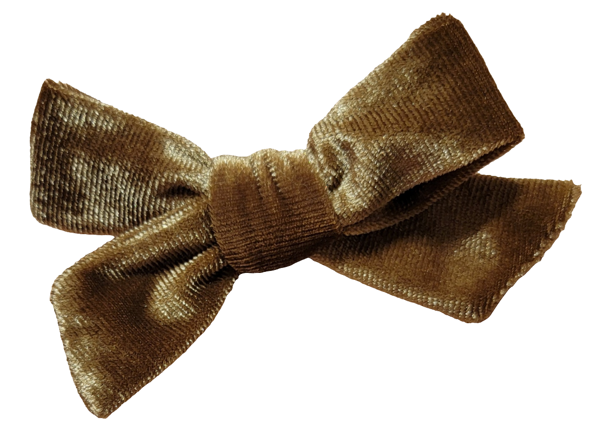 Velvet Sailor Bow Clip