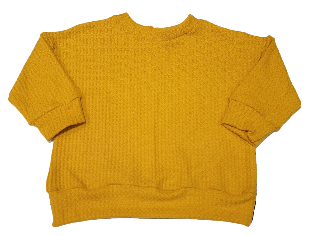 Mustard Knit Sweater
