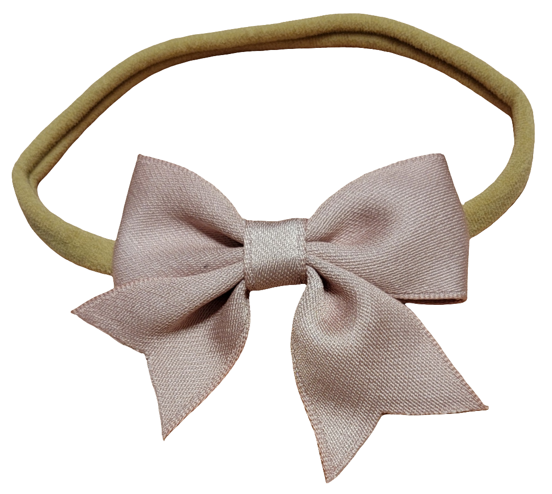 Nylon Headband Bow