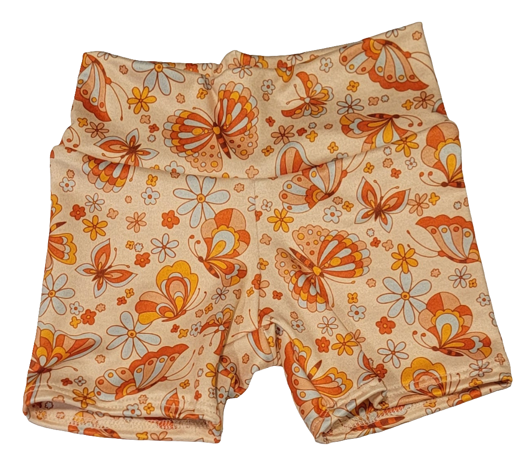 Butterfly Biker Shorts