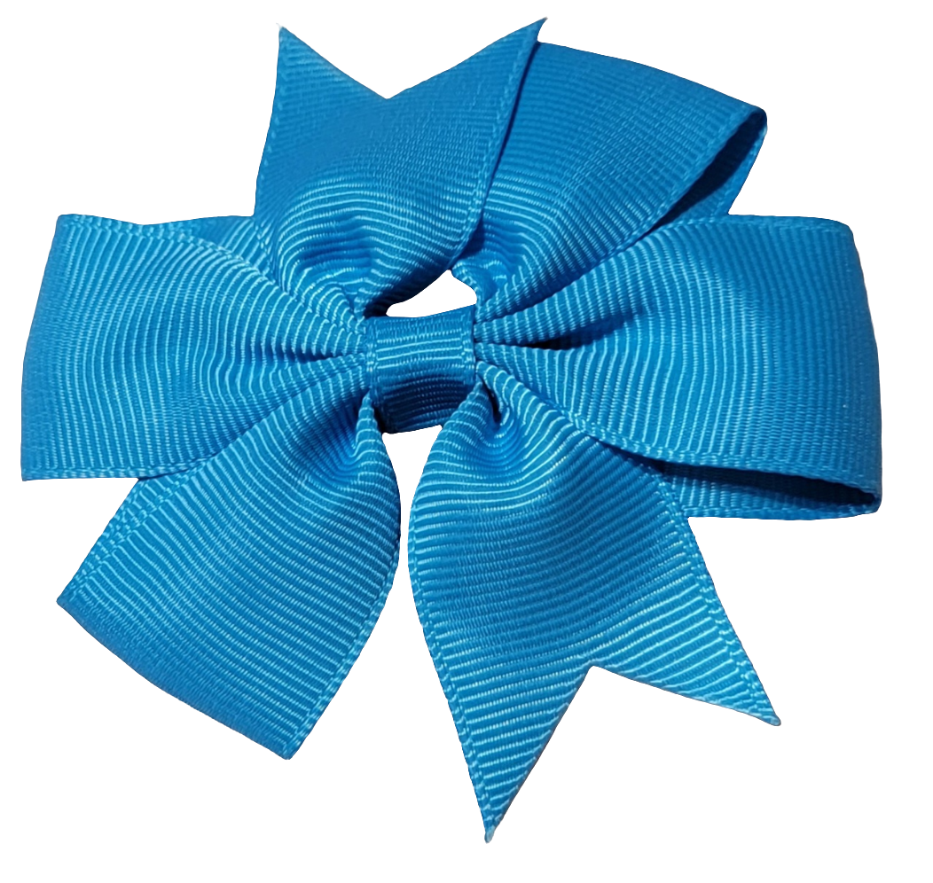 3 Inch Pinwheel Clip Bow