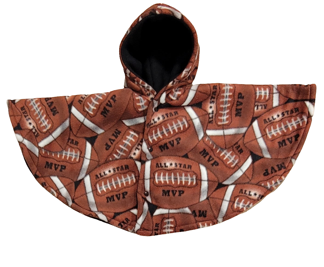 Football Carseat Poncho