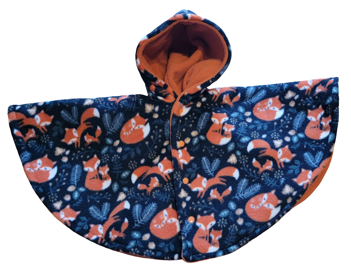 Fox Car Seat Poncho