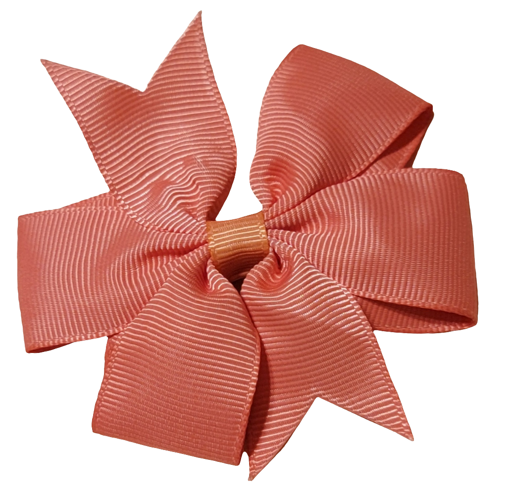 3 Inch Pinwheel Clip Bow