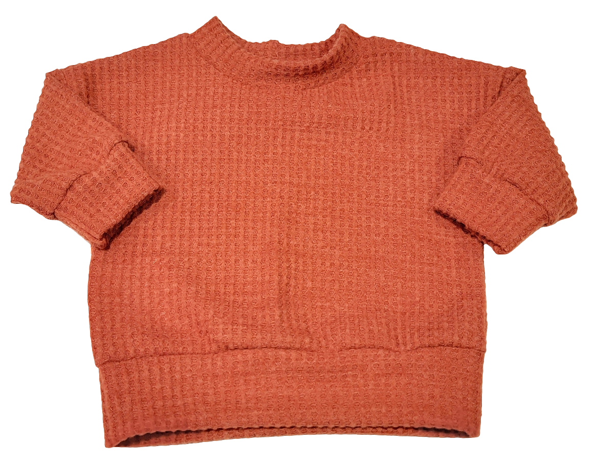 Rust Knit Sweater