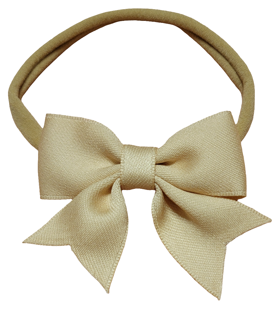 Nylon Headband Bow