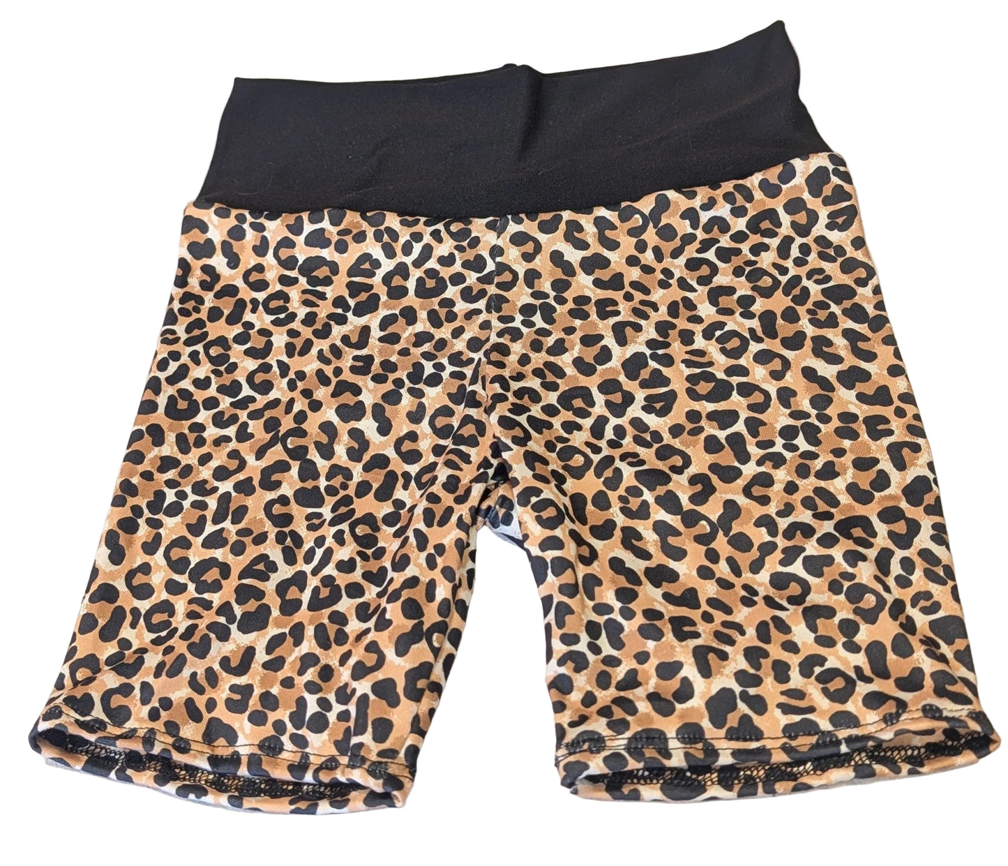Cheetah Print Biker Shorts