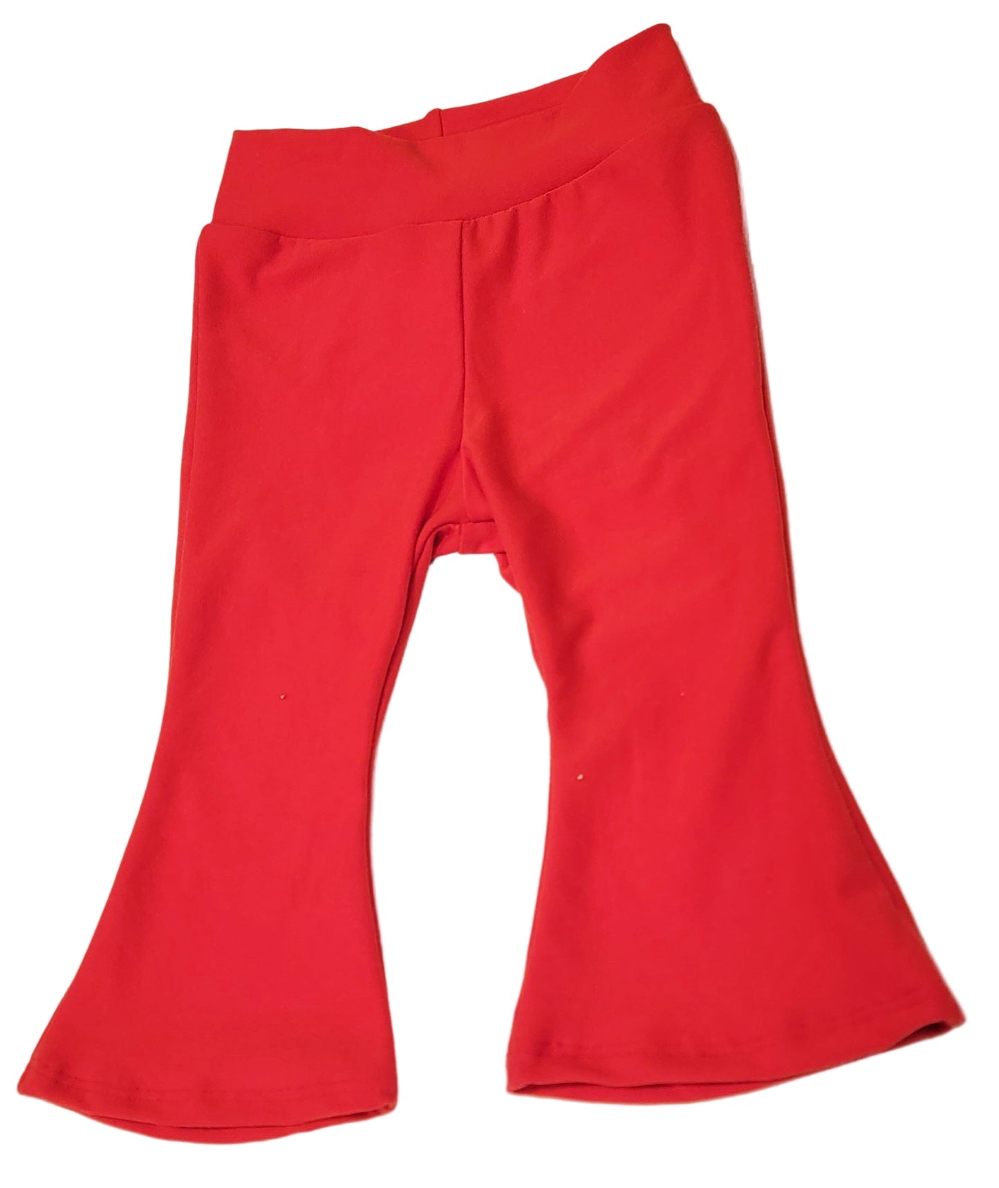 Red Flare Pants