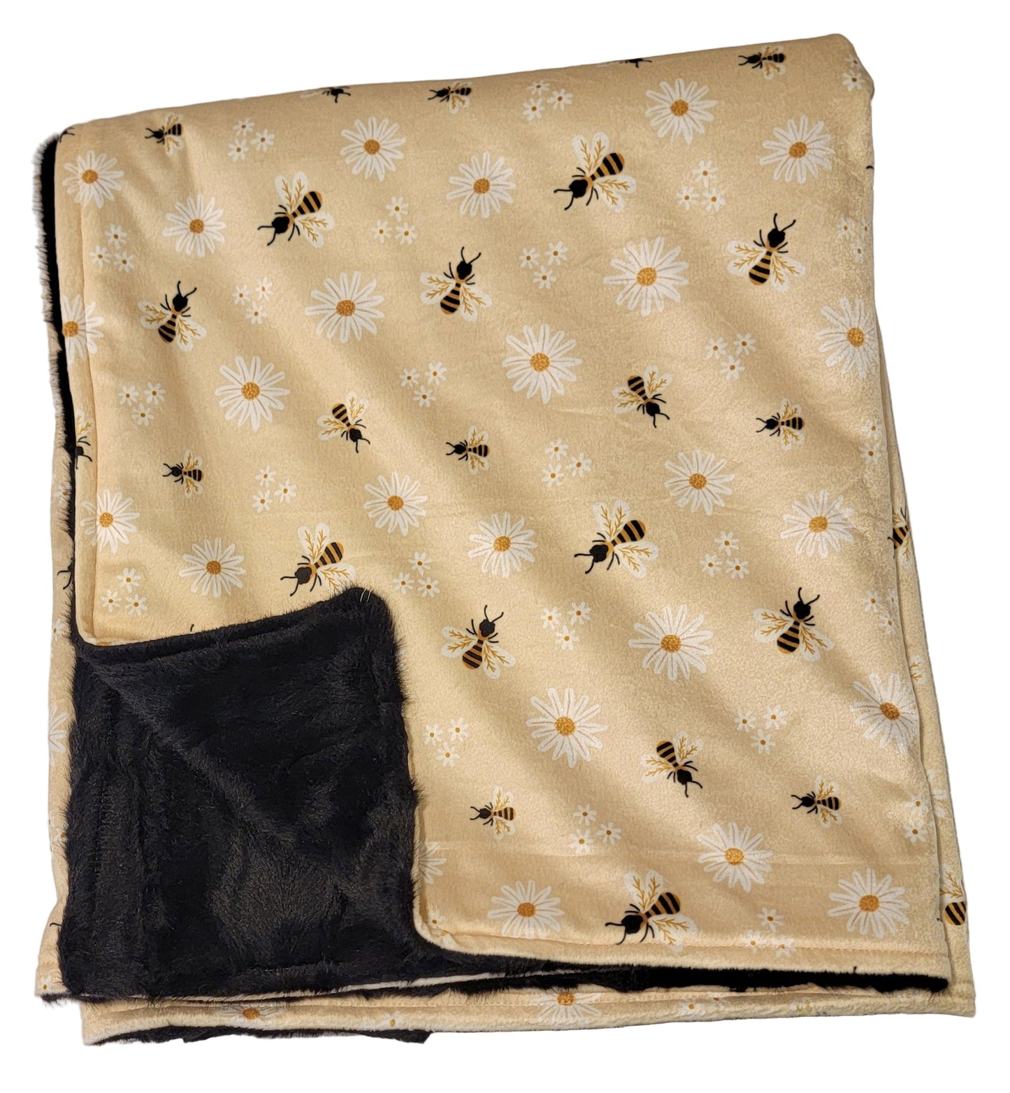 Bumblebee Toddler Minky Blanket