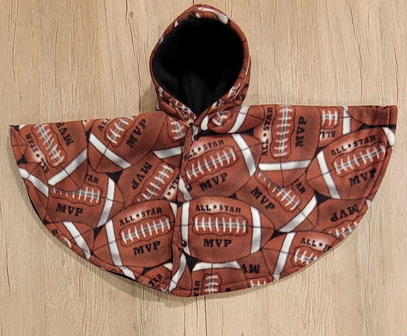 Football Carseat Poncho