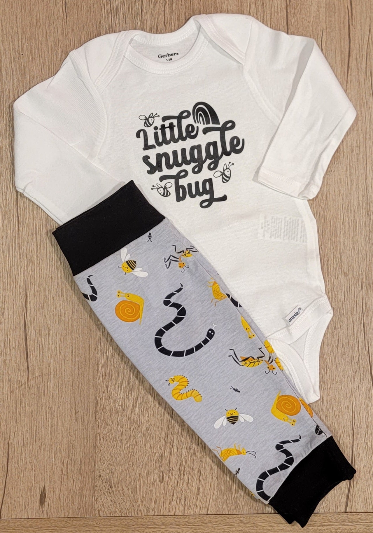 Little Suggle Bug Long Sleeve Onesie