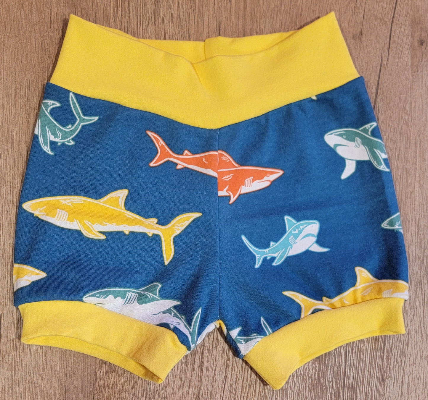 Colorful Sharks Shorts