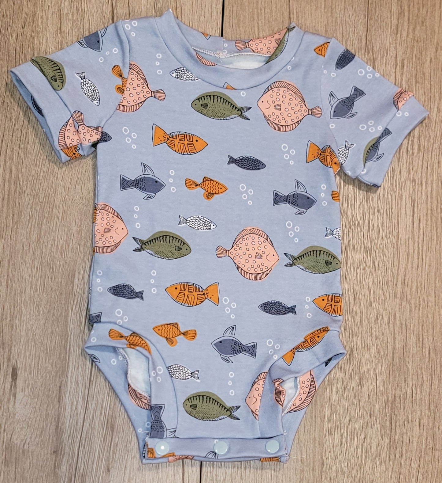 Fish T-Shirt Bodysuit