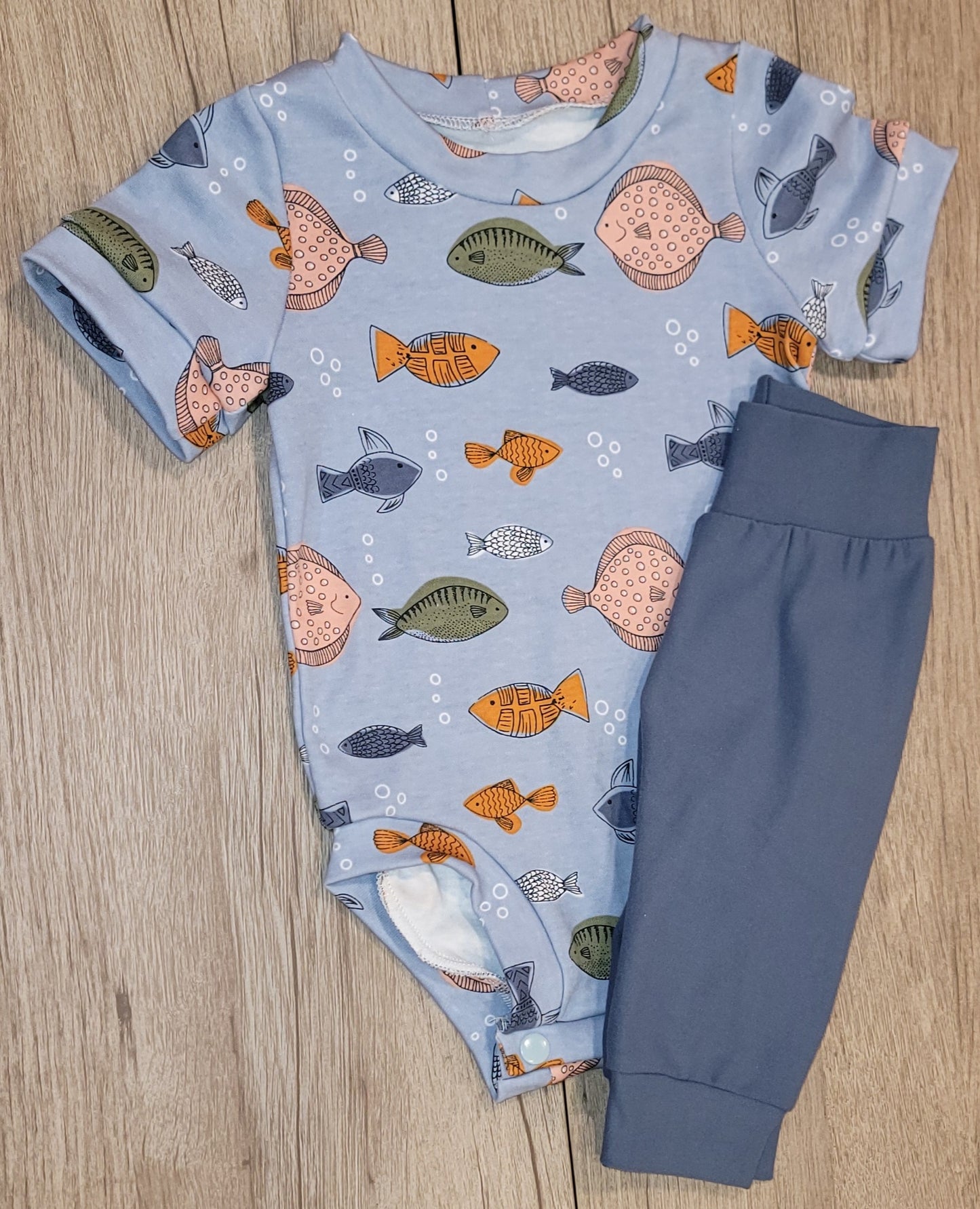 Fish T-Shirt Bodysuit