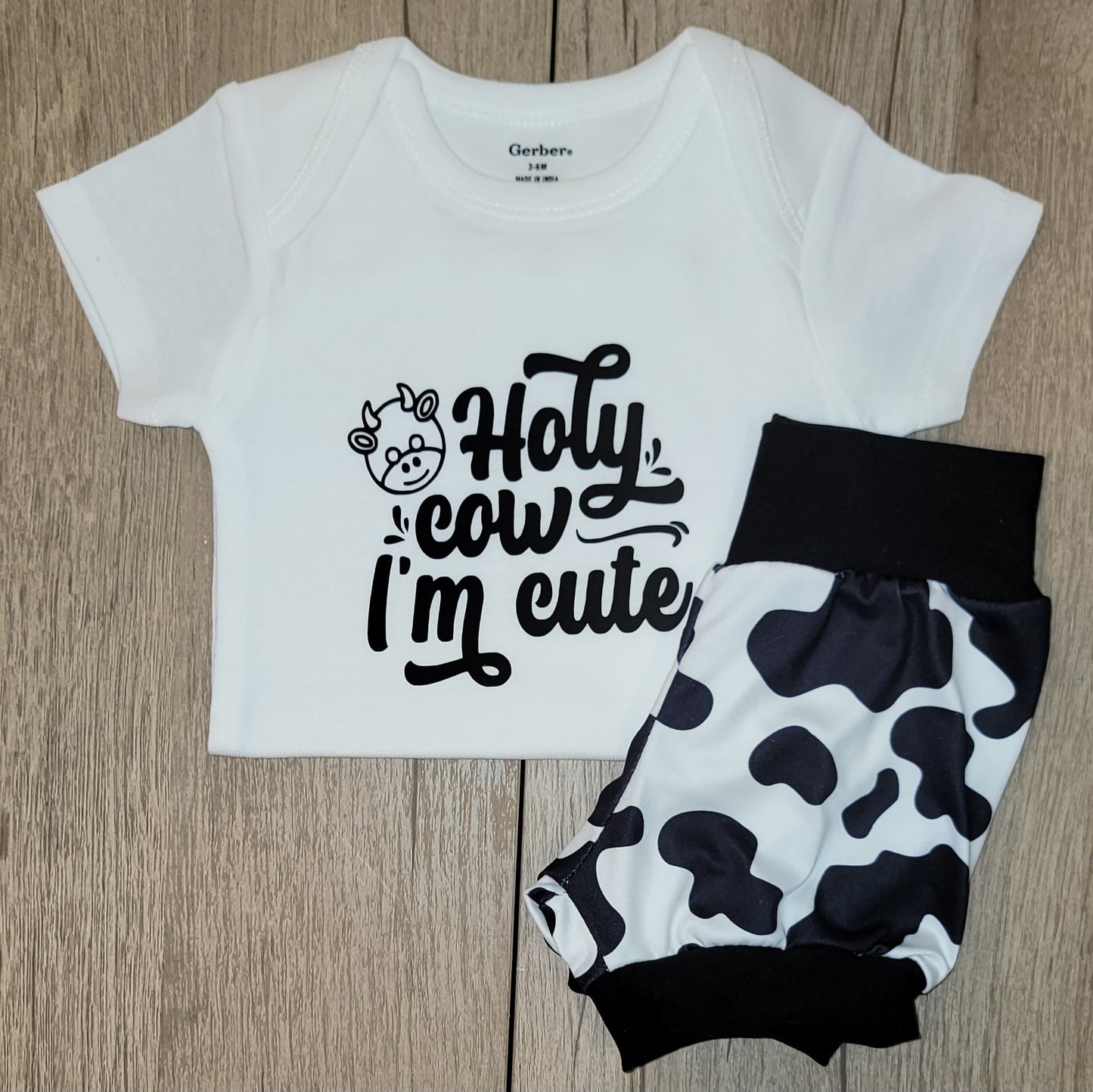 Cow Print Shorts