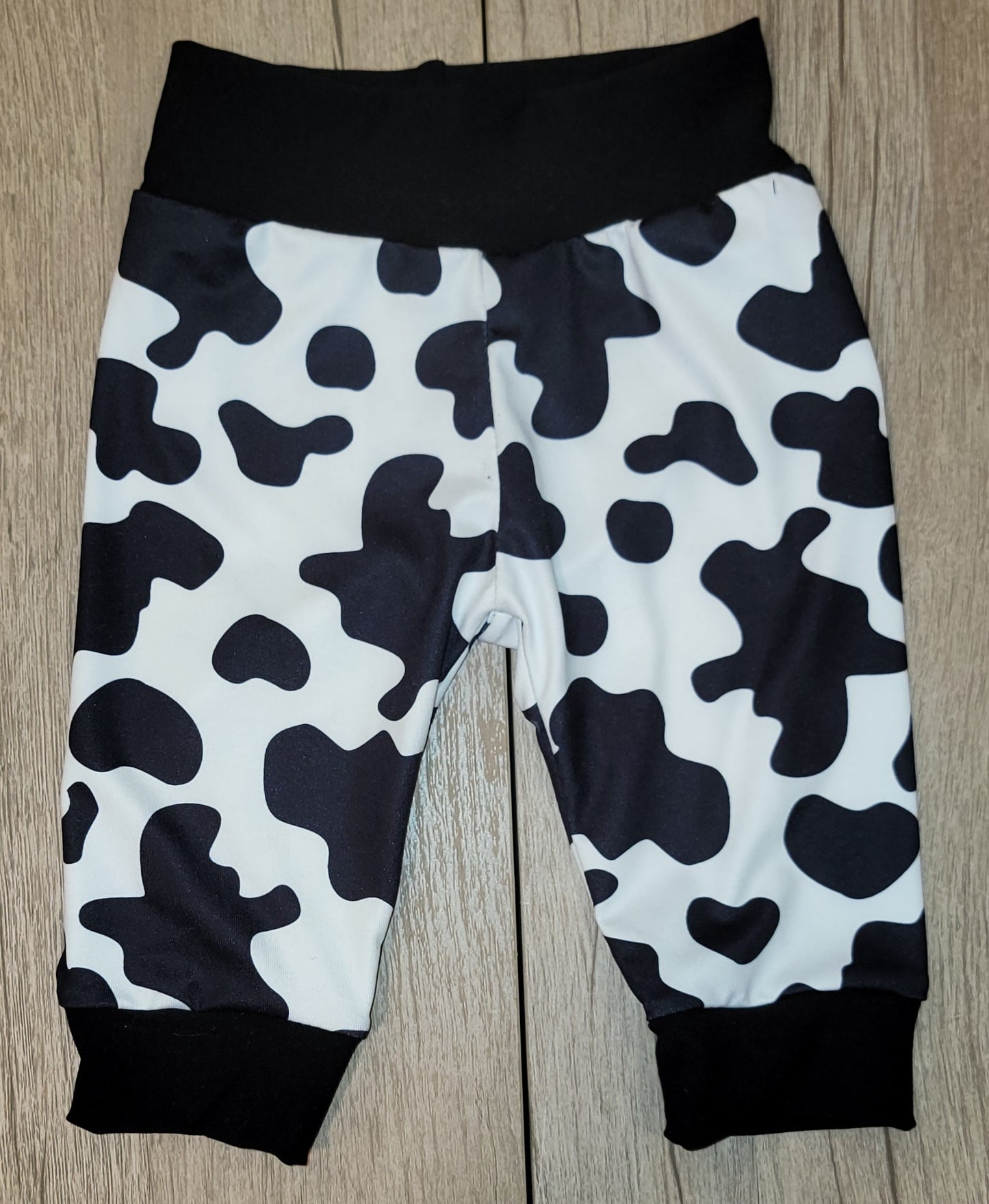 Cow Print Joggers