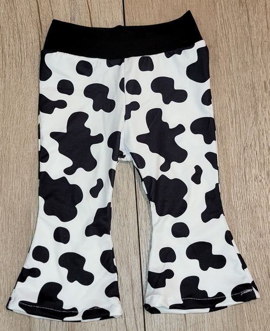 Cow Print Bell Bottoms