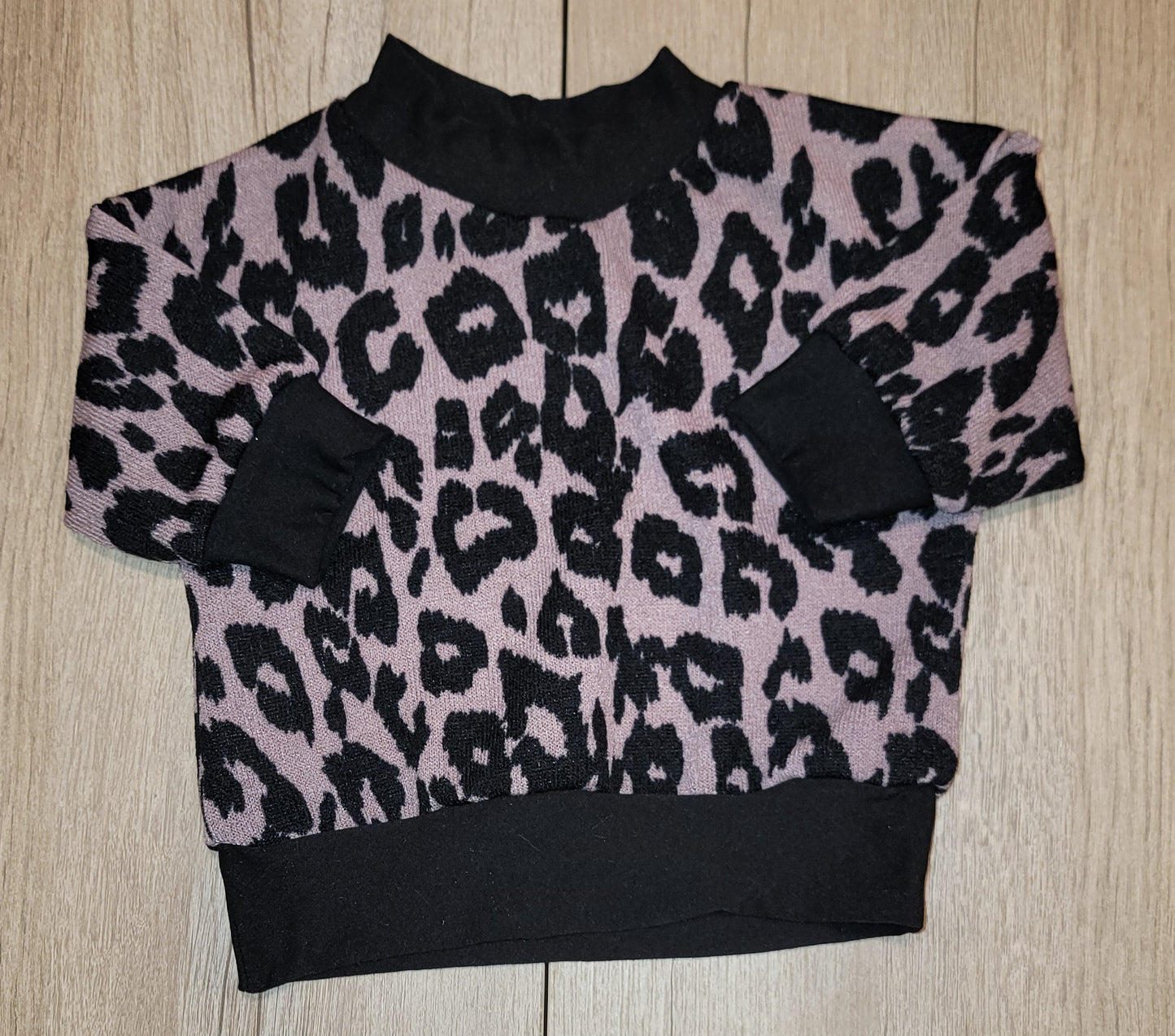 Wisteria Cheetah Print Sweater