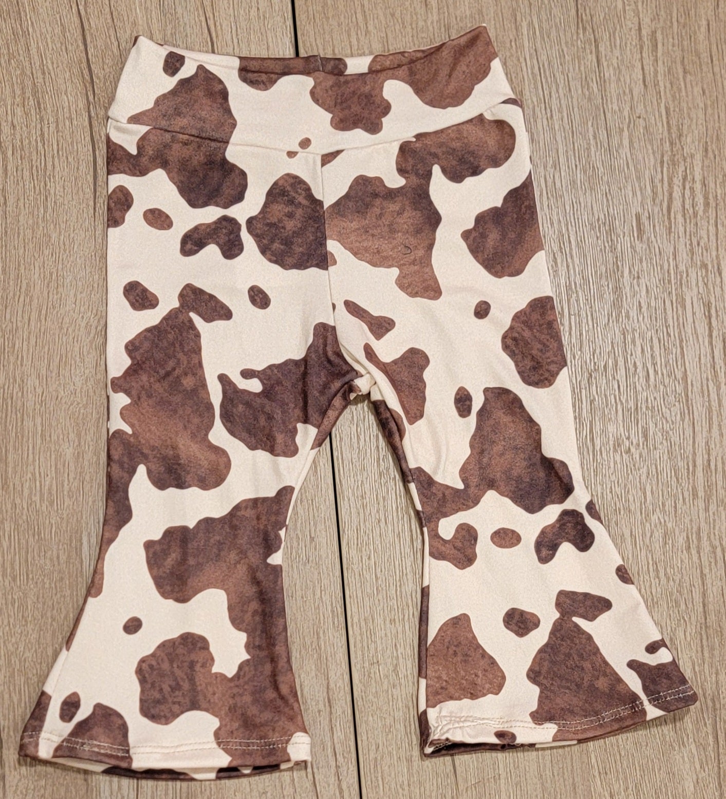 Brown Cow Flare Pants