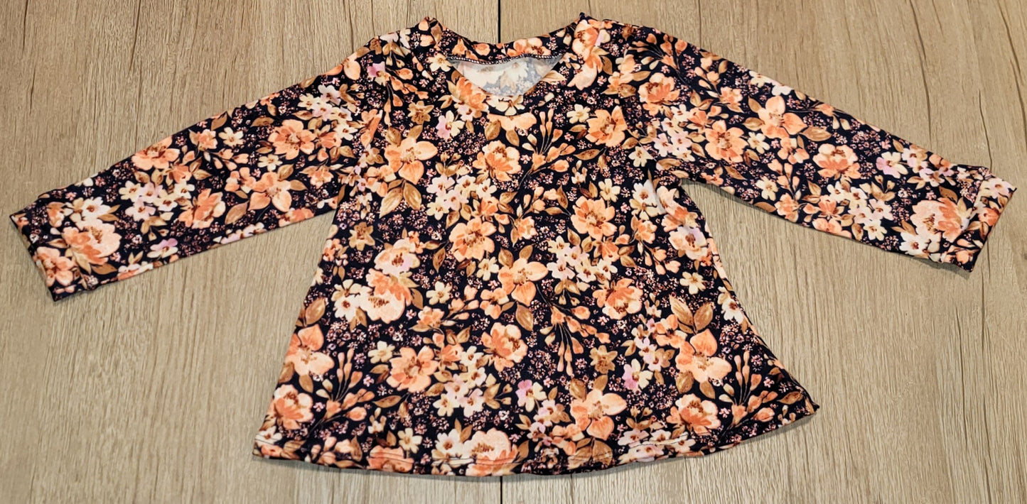 Flower Garden Long Sleeve Dress