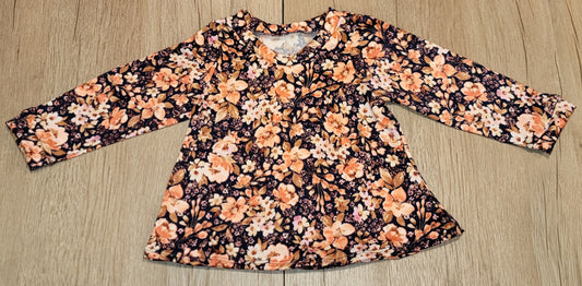 Flower Garden Long Sleeve Dress