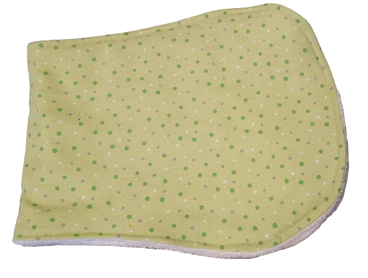 Lime Green Polka-dot Burpie