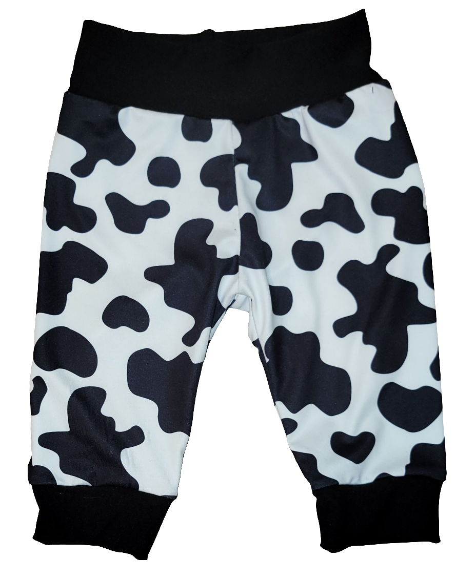 Cow Print Joggers