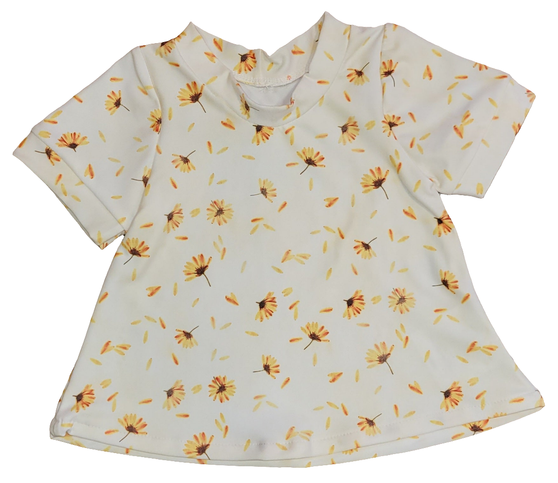Scattered Daisy T-Shirt Dress
