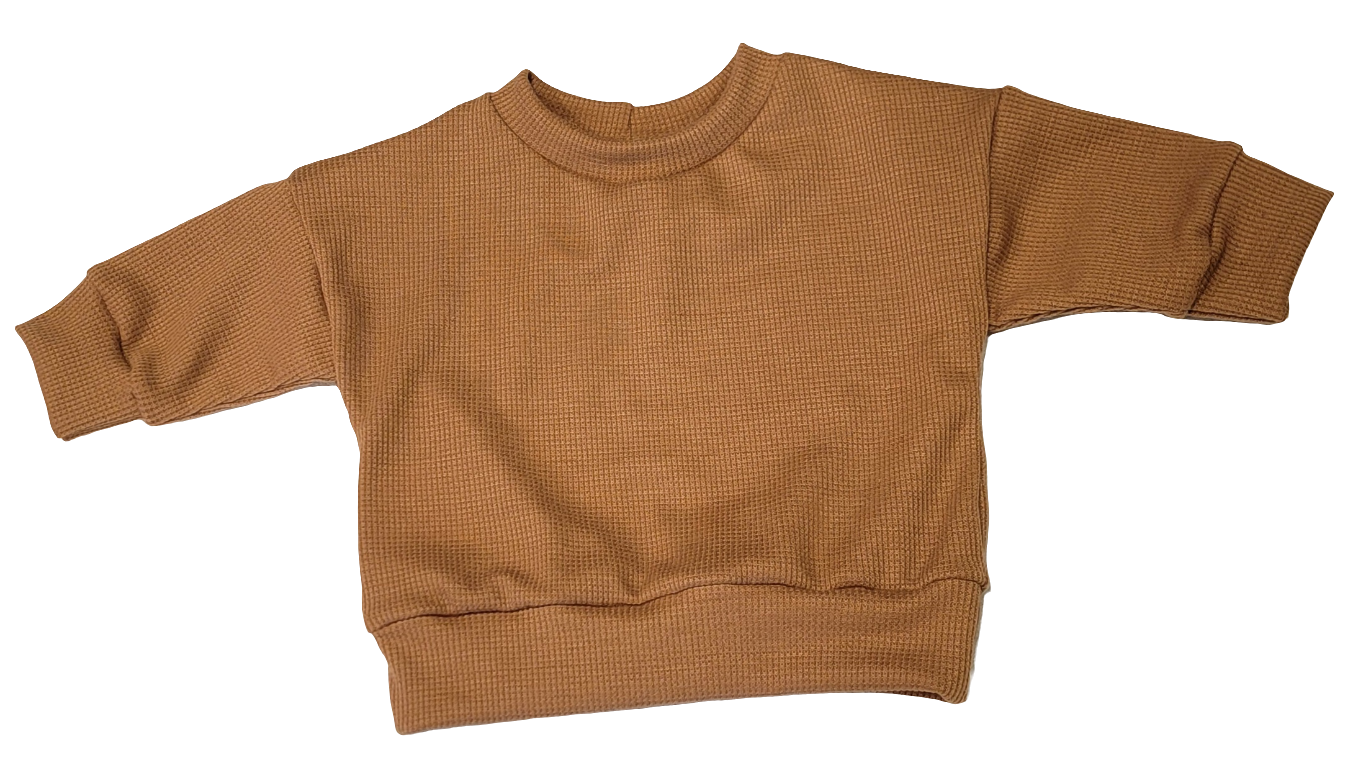 Golden Harvest Waffle Knit Sweater