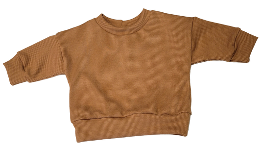 Golden Harvest Waffle Knit Sweater