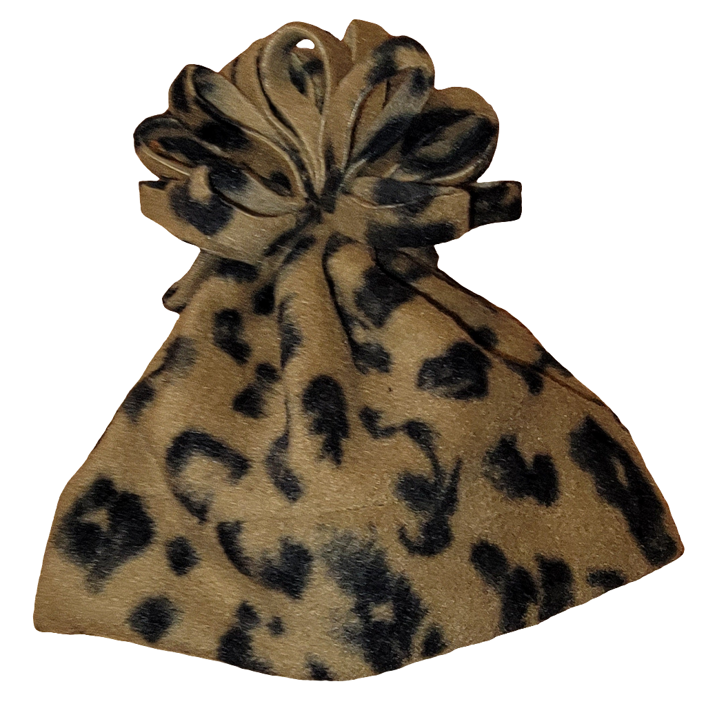 Mocha Leopard Fleece Hat