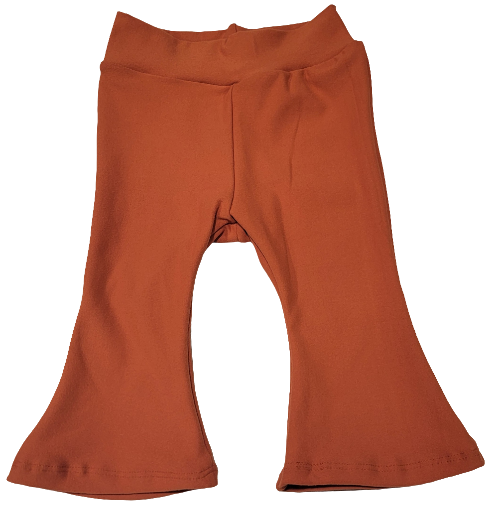 Pumpkin Flare Pants