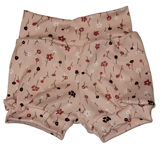 Pink Spring Floral Shorts
