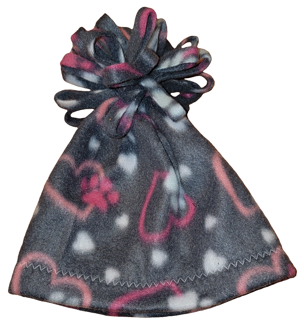 Heart and Paws Fleece Hat