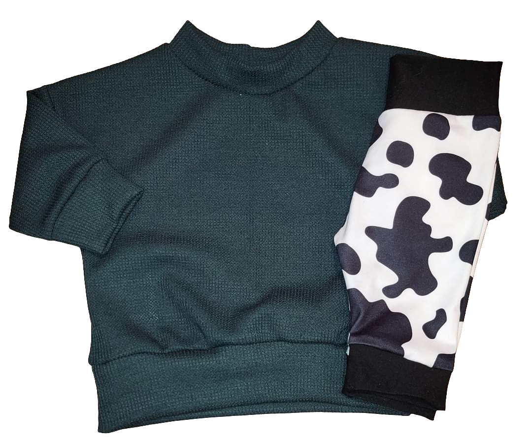 Cow Print Joggers