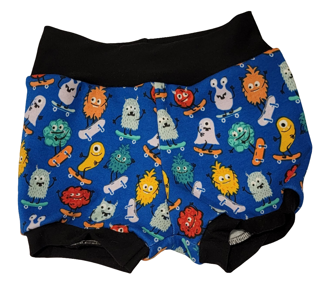 Skateboarding Monsters Shorts