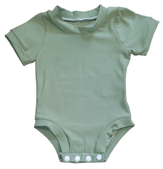 Sage Green T-Shirt Bodysuit