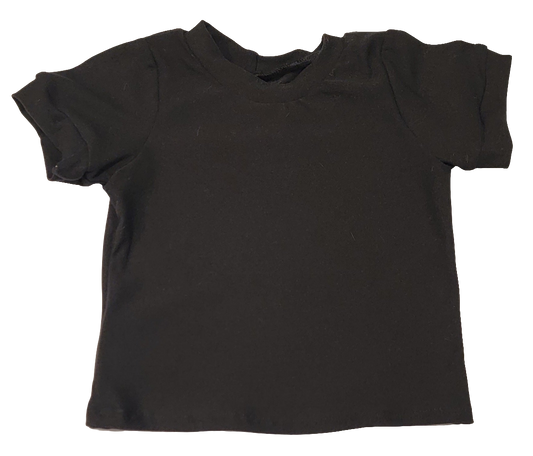 Solid Black T-Shirt